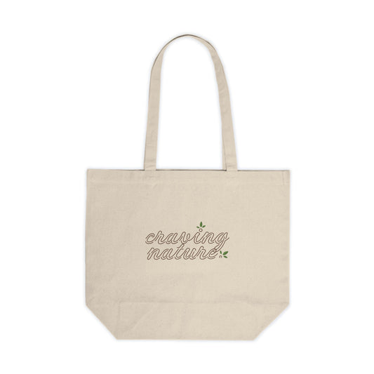 'Craving Nature' Canvas Shopping Tote Bag - craving nature