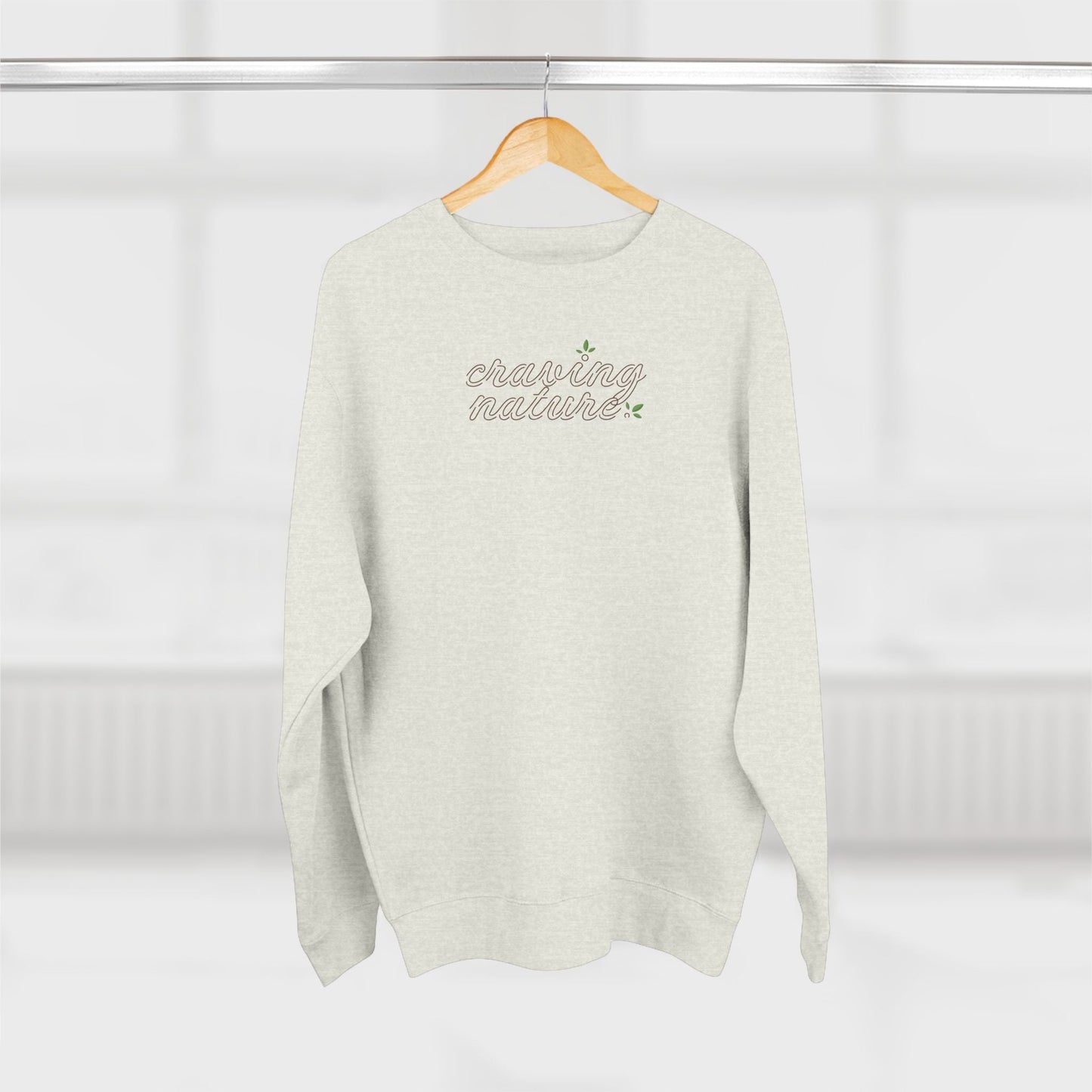 Limited Edition ‘Day & Night’ Unisex Crewneck Sweatshirt | 'Craving Nature' Design by Canadian Artist - craving nature