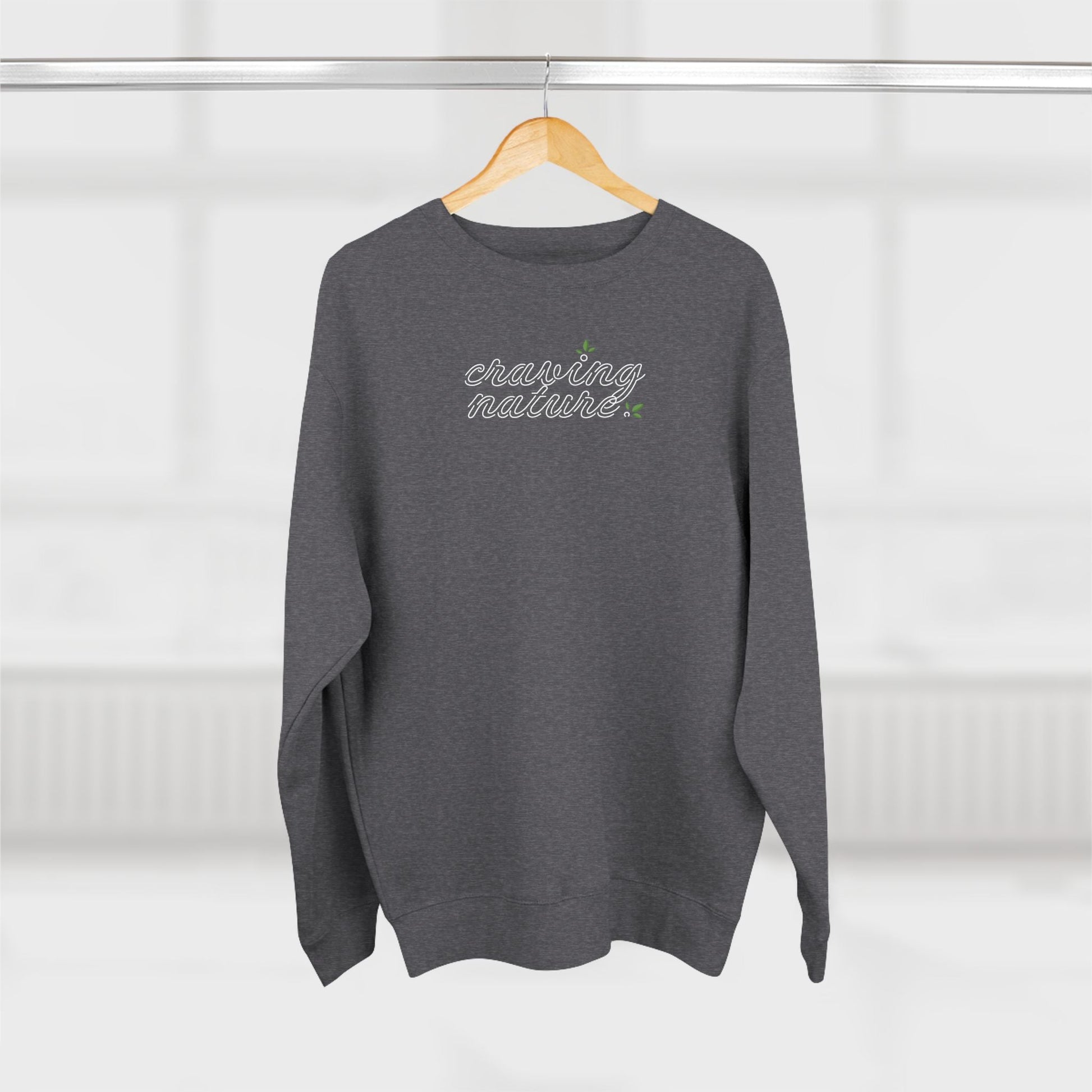 Limited Edition ‘Day & Night’ Unisex Crewneck Sweatshirt | 'Craving Nature' Design by Canadian Artist - craving nature