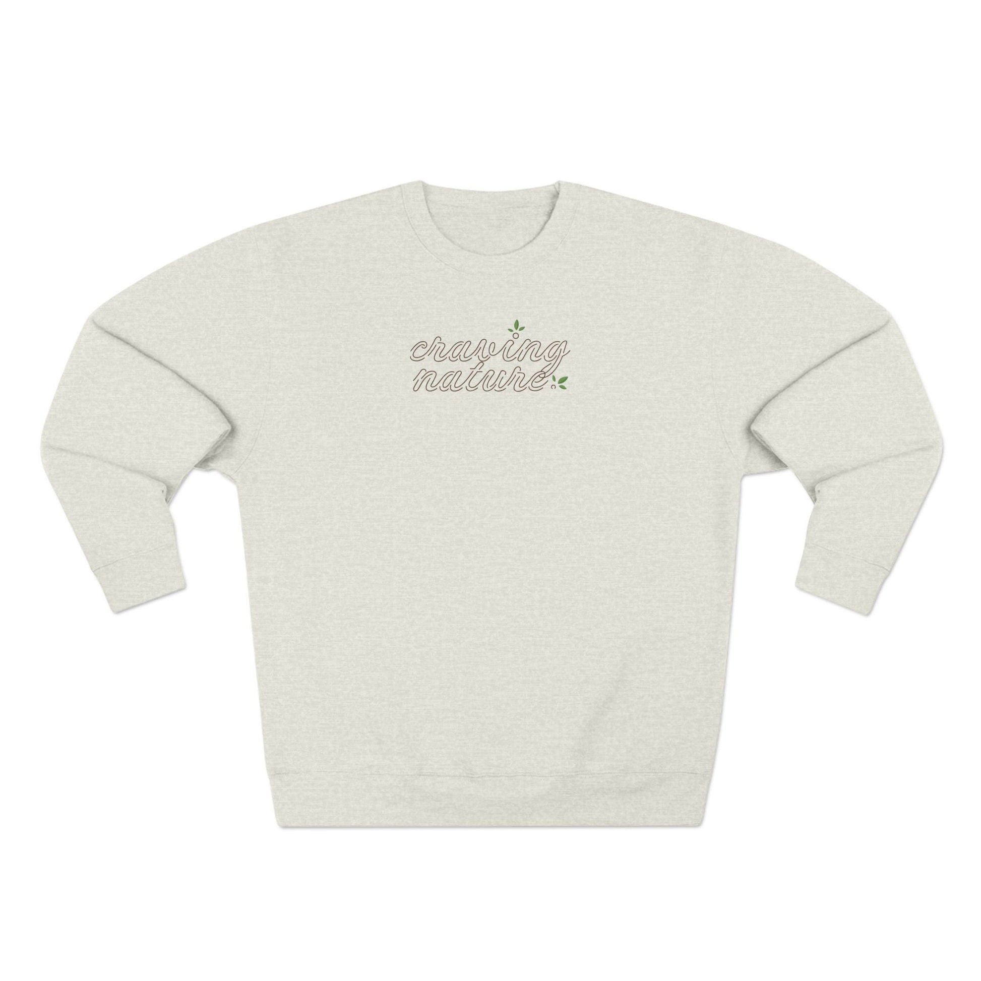 Limited Edition ‘Day & Night’ Unisex Crewneck Sweatshirt | 'Craving Nature' Design by Canadian Artist - craving nature