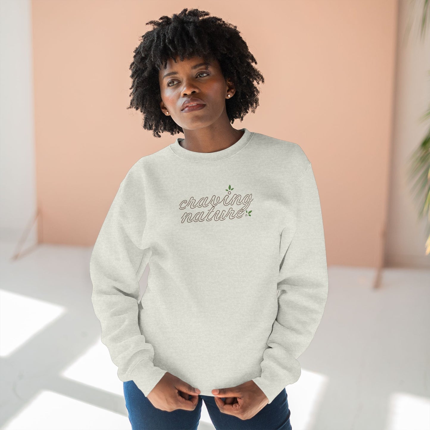Limited Edition ‘Day & Night’ Unisex Crewneck Sweatshirt | 'Craving Nature' Design by Canadian Artist - craving nature