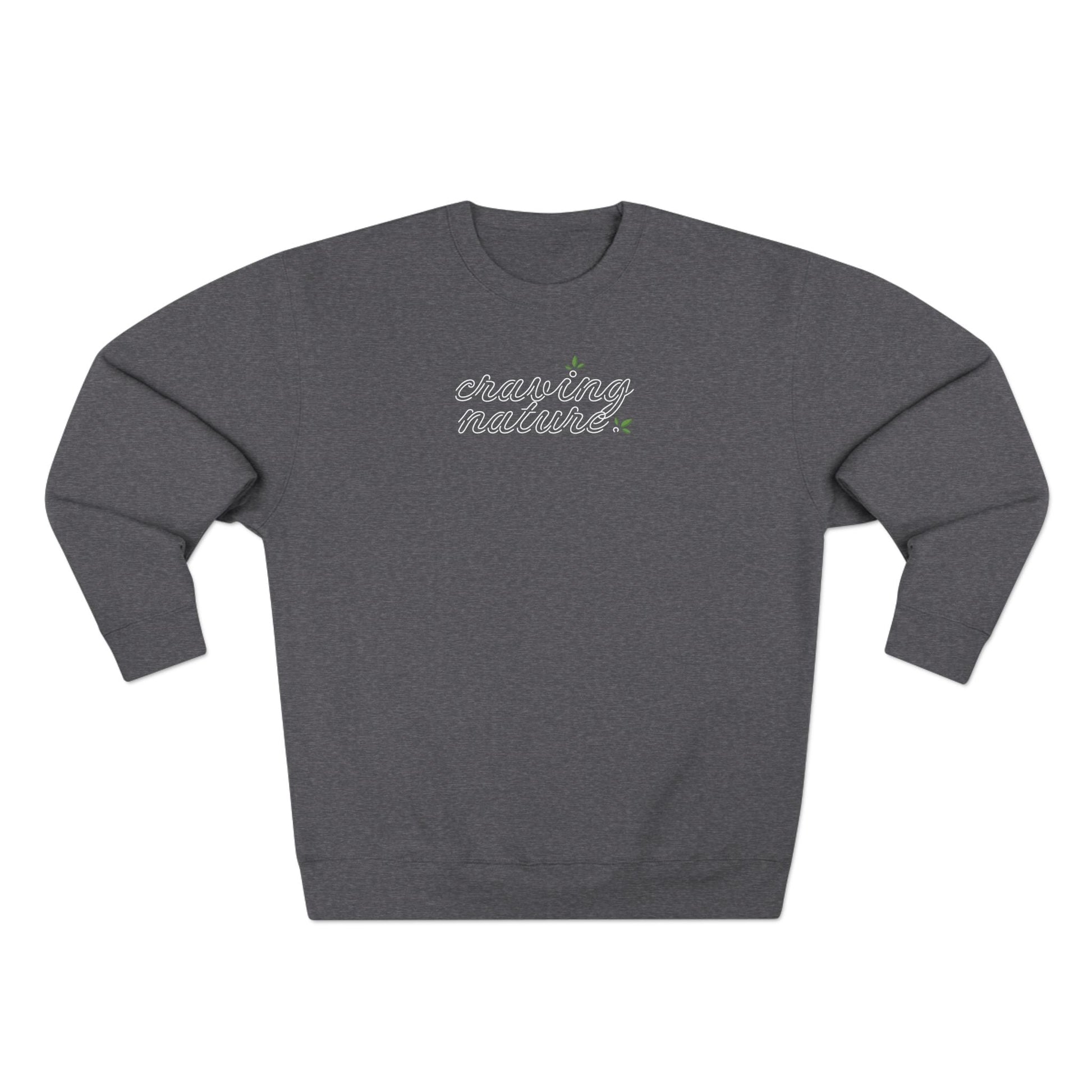 Limited Edition ‘Day & Night’ Unisex Crewneck Sweatshirt | 'Craving Nature' Design by Canadian Artist - craving nature