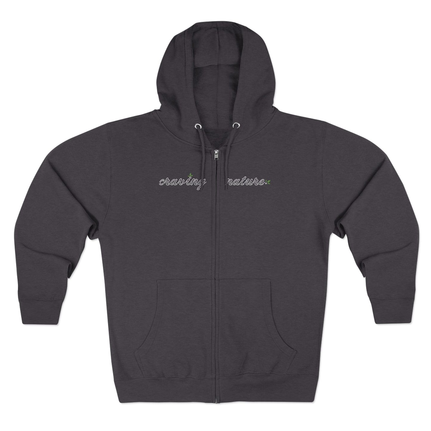 Limited Edition ‘Day & Night’ Unisex Zip Hoodie | 'Craving Nature' Design by Canadian Artist - craving nature