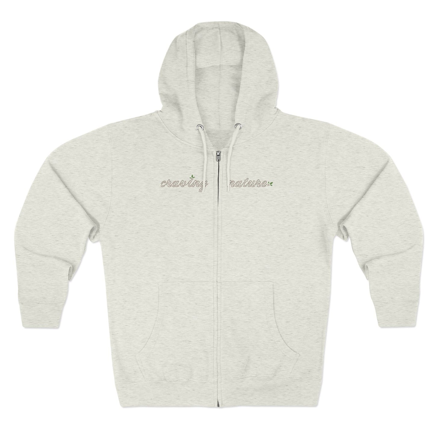 Limited Edition ‘Day & Night’ Unisex Zip Hoodie | 'Craving Nature' Design by Canadian Artist - craving nature