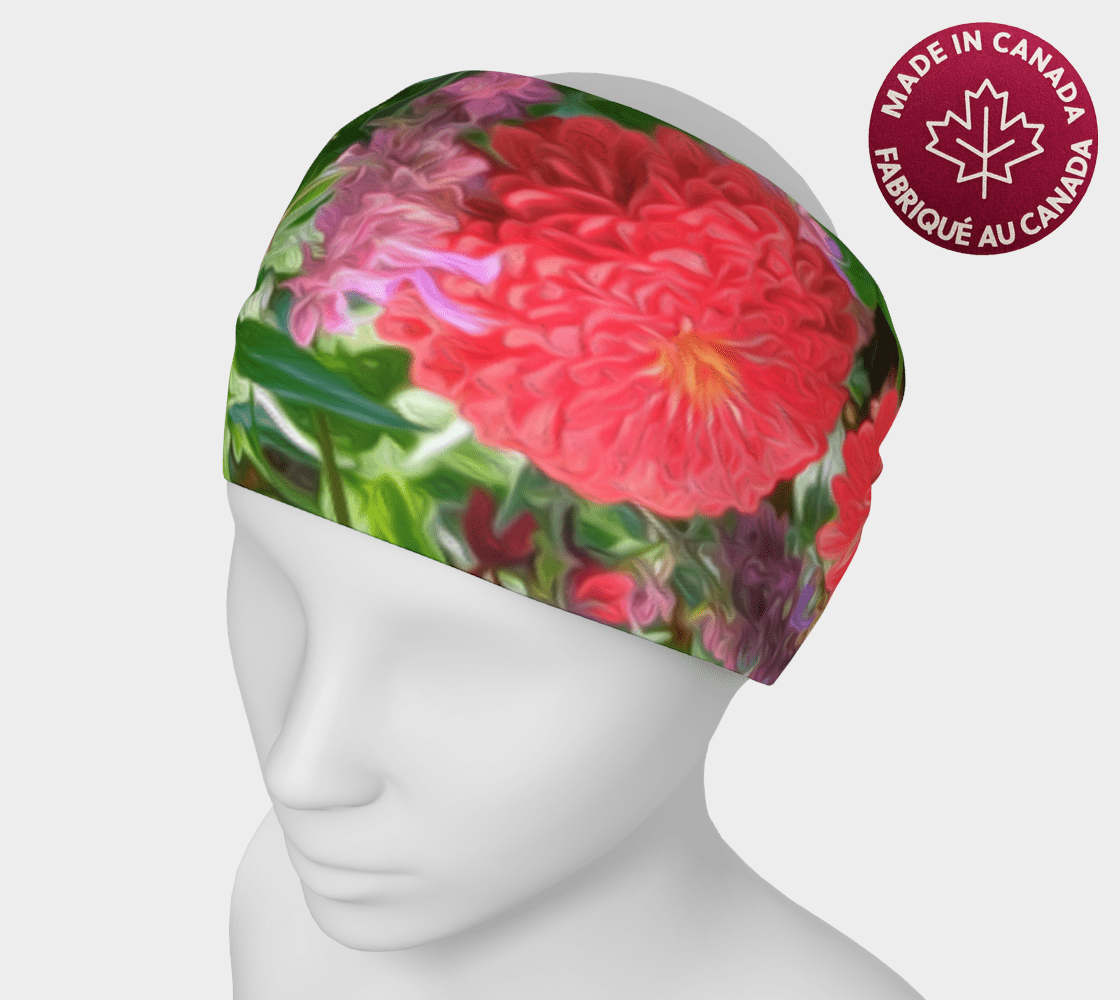 Summer Flowers Headband by craving nature - view of wide use as headband