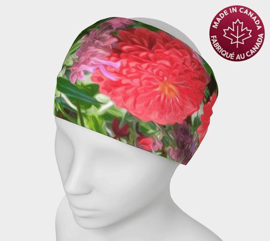 Summer Flowers Headband by craving nature - view of wide use as headband